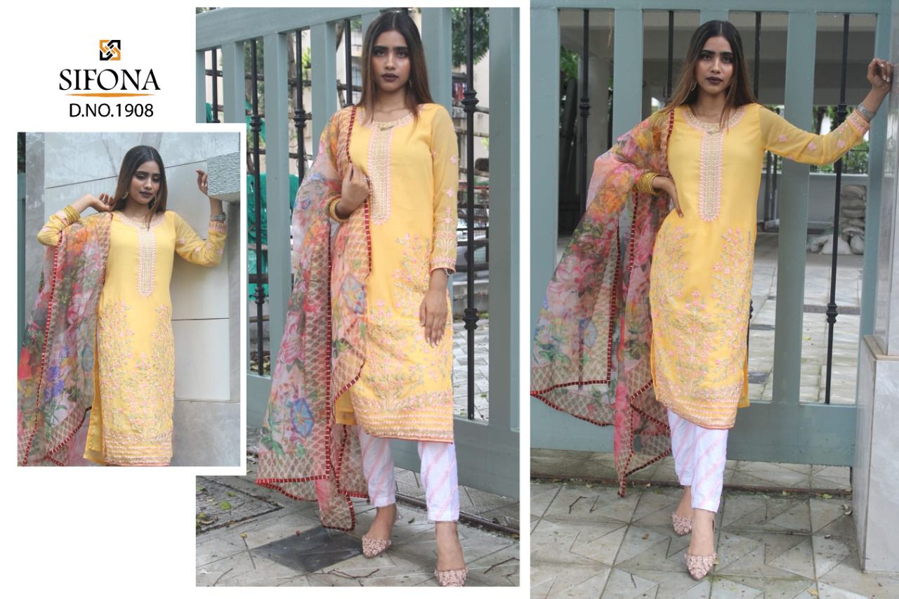 SIFONA 1908 BUSHRA BALOCH SALWAR KAMEEZ