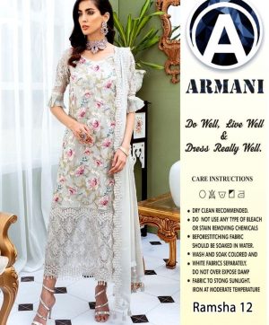 ARMANI RAMSHA 12 SALWAR KAMEEZ MANUFACTURER