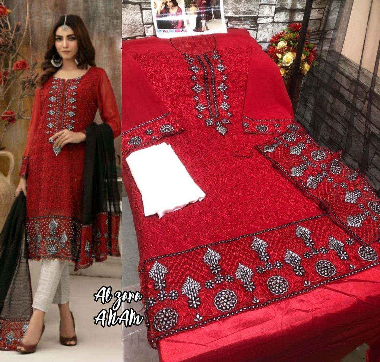 AL ZARA ANAM 1032 SALWAR KAMEEZ MANUFACTURER