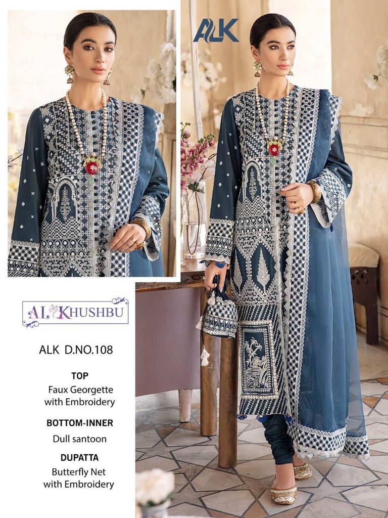 AL KHUSHBU 108 SALWAR KAMEEZ MANUFACTURER