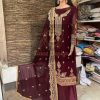 ZIAAZ DESIGNS LATEST PAKISTANI SUITS REPLICA