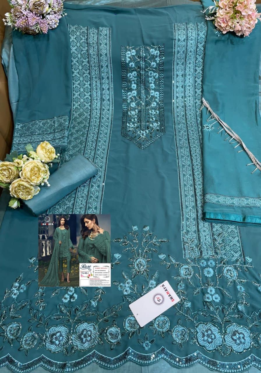 SHANAYA S 43 J PAKISTANI SALWAR KAMEEZ MANUFACTURER