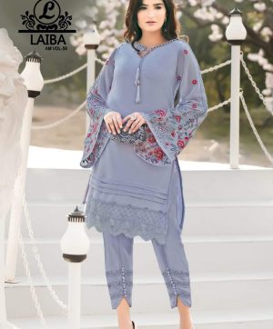 LAIBA AM 59 PURPLE READYMADE TUNICS WHOLESALER