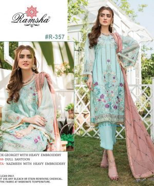 RAMSHA R 357 VOL 23 SALWAR KAMEEZ MANUFACTURER