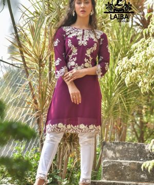 LAIBA AM VOL 66 WINE DESIGNER TUNICS MANUFACTURER