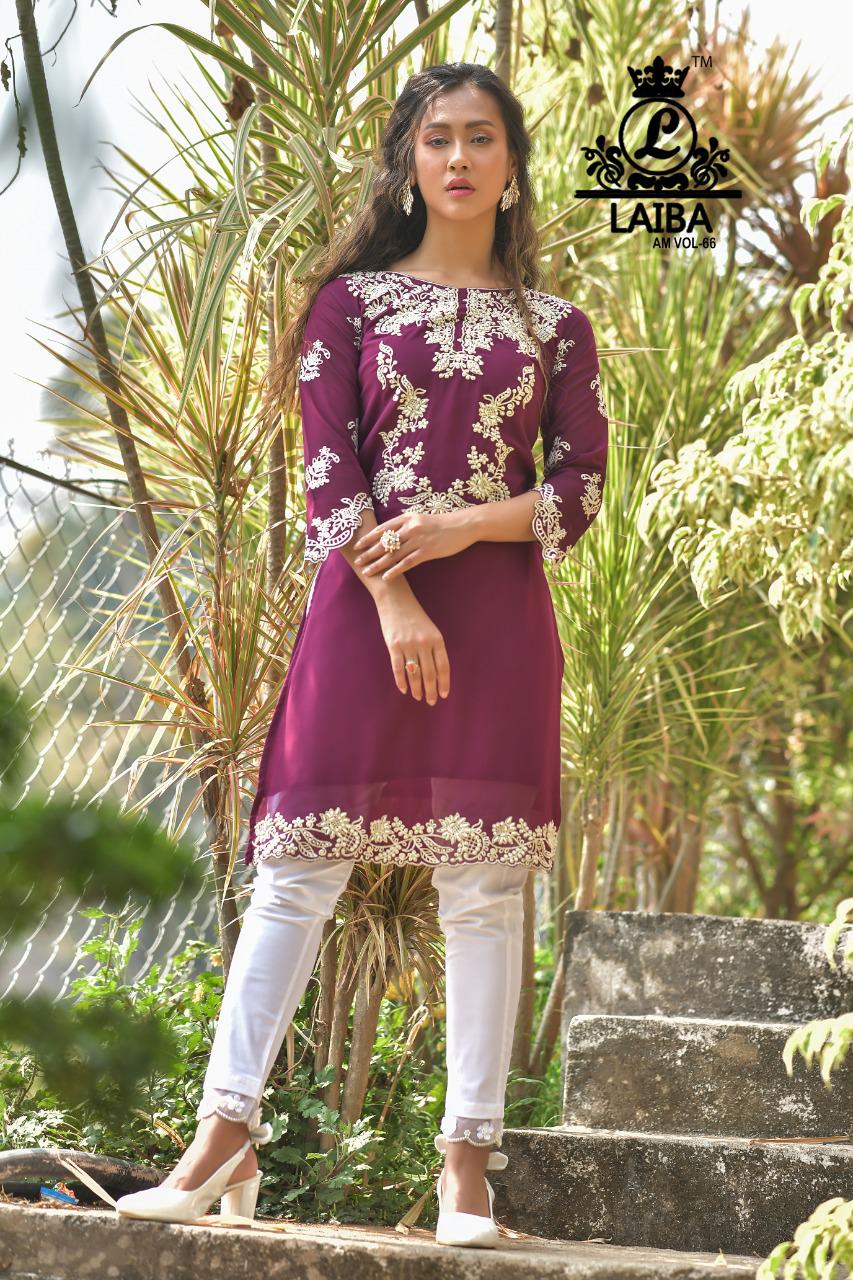 LAIBA AM VOL 66 WINE DESIGNER TUNICS MANUFACTURER