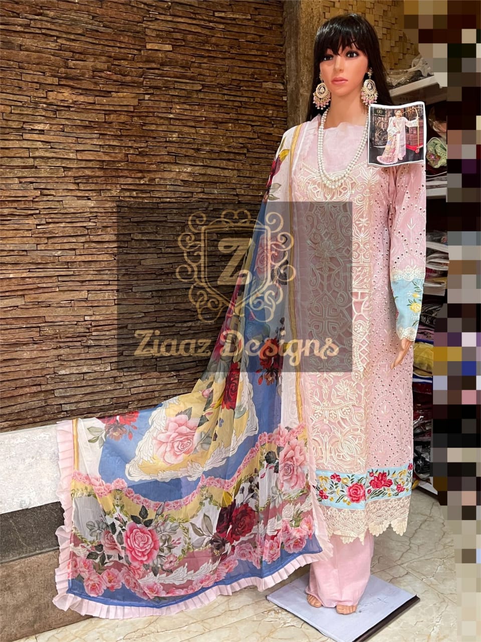 ZIAAZ ALIZA 7773 Z SALWAR KAMEEZ MANUFACTURER