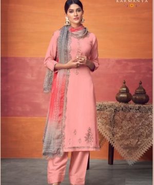 KARMANYA 1006 LATEST SALWAR KAMEEZ MASLIN FABRIC