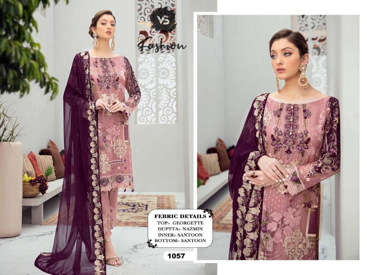 VS FASHION 1057 PAKISTANI SALWAR KAMEEZ WHOLESALER