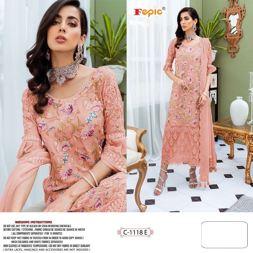 FEPIC 1118 E PAKISTANI SALWAR KAMEEZ MANUFACTURER