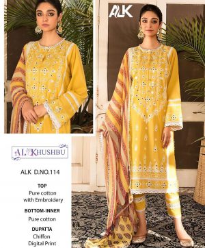 AL KHUSHBU 114 SALWAR KAMEEZ MANUFACTURER