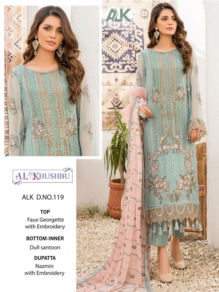 AL KHUSHBU 119 SALWAR KAMEEZ MANUFACTURER
