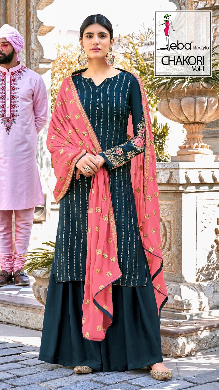 EBA LIFESTYLE CHAKORI 1329 SALWAR KAMEEZ MANUFACTURER