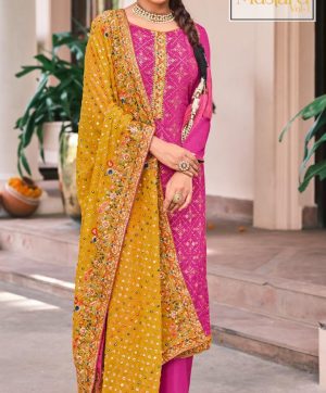 EBA LIFESTYLE MUSTARD 1338 SALWAR KAMEEZ MANUFACTURER