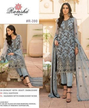 RAMSHA R 390 SALWAR KAMEEZ MANUFACTURER