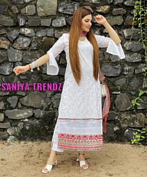 SANIYA TRENDZ NOOR CHIKENKARI 4 502 SALWAR KAMEEZ