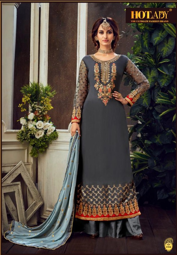 HOTLADY MAHIKA 6504 GEORGETTE SALWAR KAMEEZ