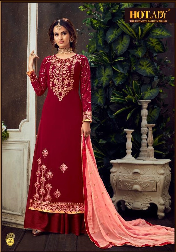 HOTLADY MAHIKA 6505 GEORGETTE SALWAR KAMEEZ