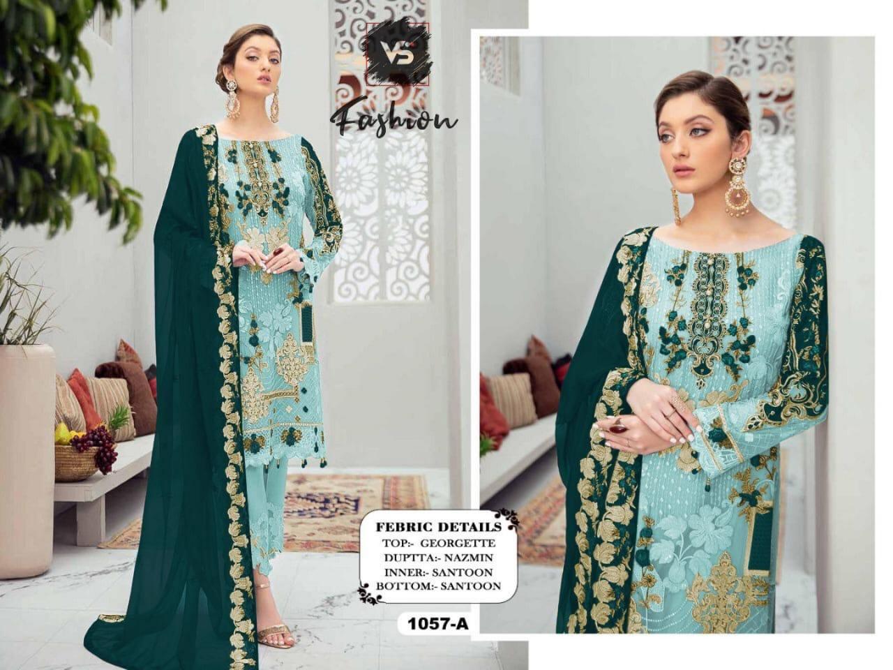 VS FASHION 1057 A PAKISTANI SALWAR KAMEEZ WHOLESALER