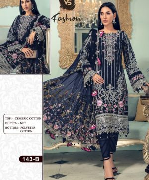 VS FASHION 143 B COTTON SALWAR KAMEEZ MANUFACTURER