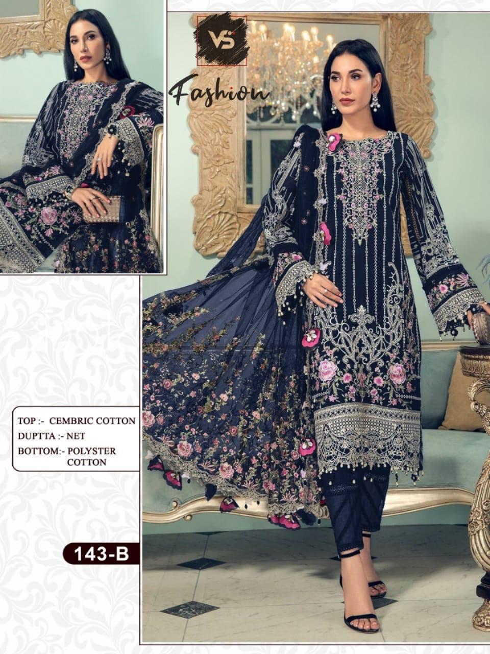 VS FASHION 143 B COTTON SALWAR KAMEEZ MANUFACTURER