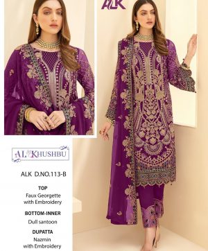 AL KHUSHBU 113 B SALWAR KAMEEZ MANUFACTURER