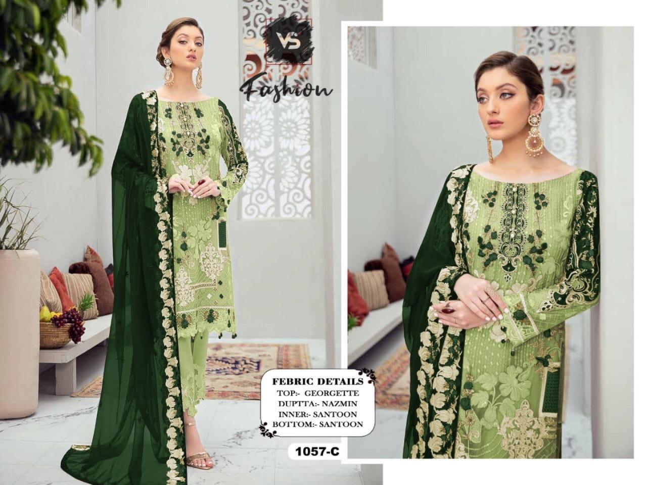 VS FASHION 1057 C PAKISTANI SALWAR KAMEEZ WHOLESALER