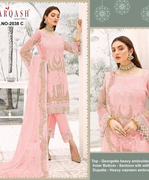 ZARQASH 2038 C PAKISTANI SALWAR KAMEEZ WHOLESALER