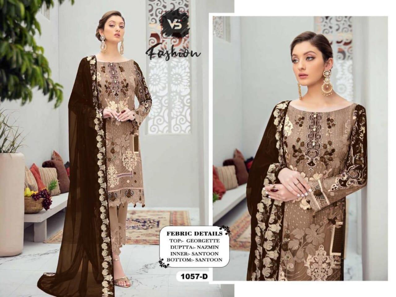 VS FASHION 1057 D PAKISTANI SALWAR KAMEEZ WHOLESALER