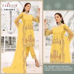 ZARQASH 2038 D PAKISTANI SALWAR KAMEEZ WHOLESALER