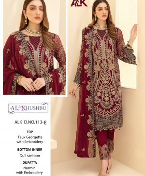 AL KHUSHBU 113 E SALWAR KAMEEZ MANUFACTURER