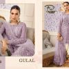 LAAIBAH DESIGNER 101 F GULAL SALWAR KAMEEZ