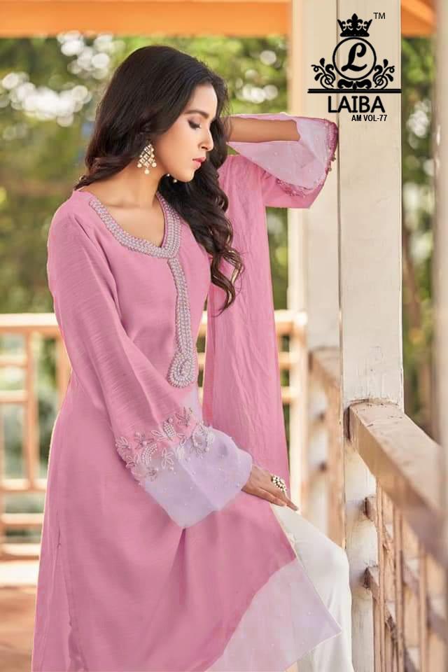 LAIBA AM VOL 77 F DESIGNER TUNICS WHOLESALER