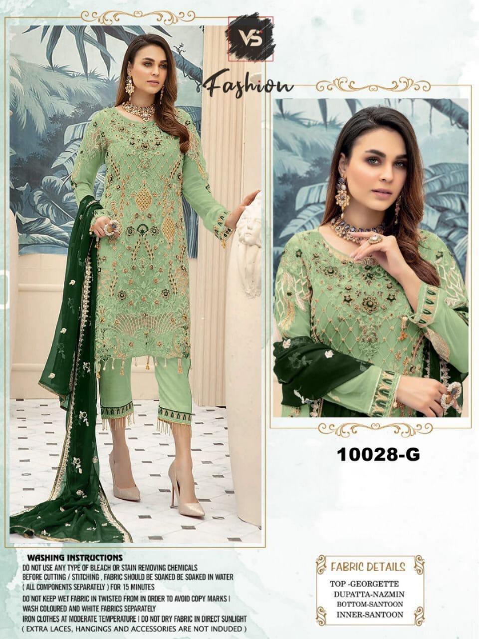 VS FASHION 10028 G SALWAR KAMEEZ MANUFACTURER