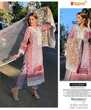 FEPIC 86005 SOBIA NAZIR ROSEMEEN SALWAR KAMEEZ WHOLESALER