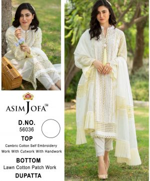 ASIM JOFA 56036 SALWAR KAMEEZ MANUFACTURER