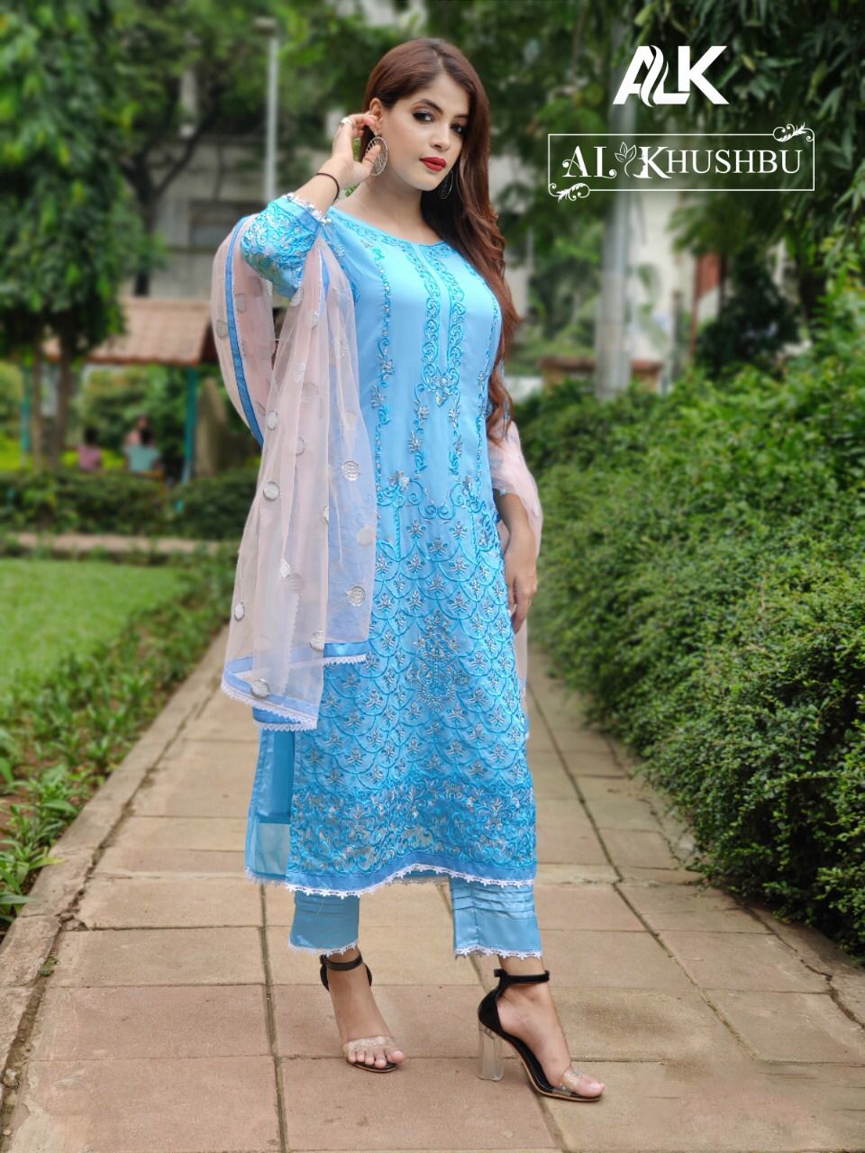 AL KHUSHBU 112 PAKISTANI SALWAR KAMEEZ MANUFACTURER