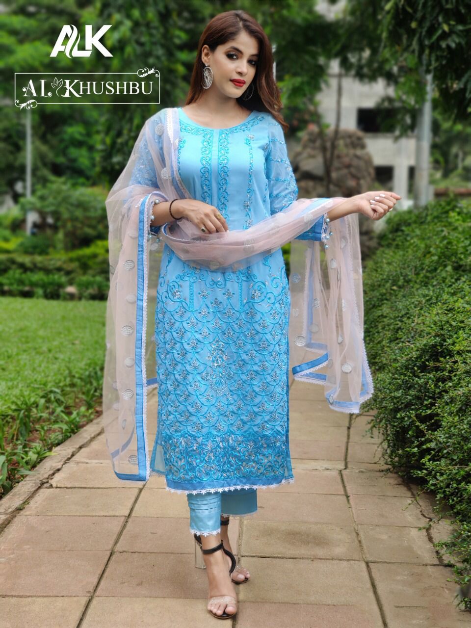 AL KHUSHBU 112 PAKISTANI SALWAR KAMEEZ MANUFACTURER