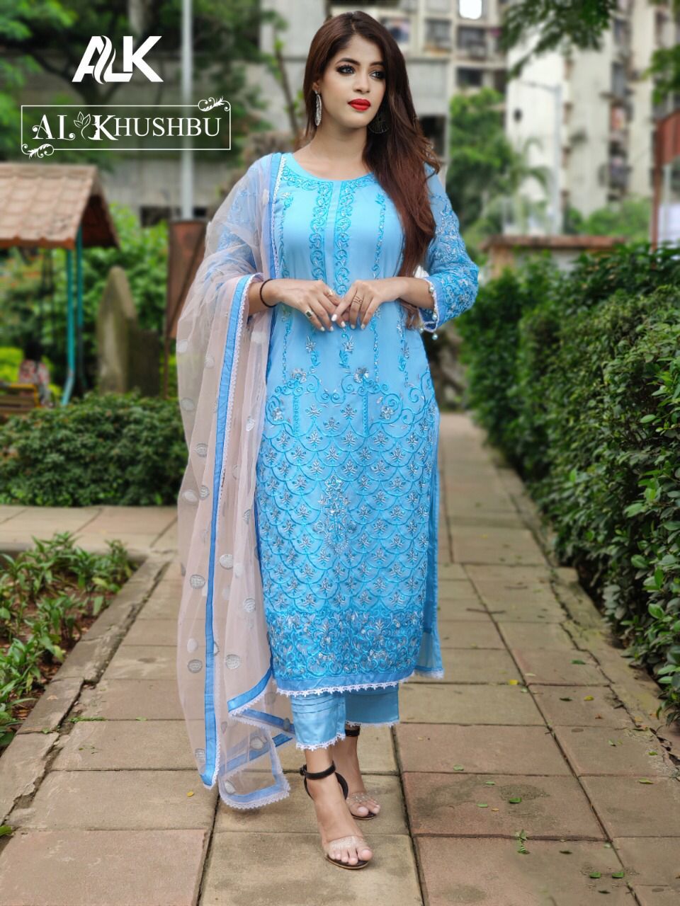 AL KHUSHBU 112 PAKISTANI SALWAR KAMEEZ MANUFACTURER