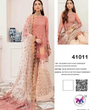 M 3 FASHION 41011 ROSEWOOD SALWAR KAMEEZ