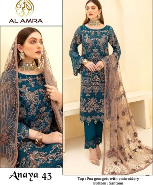 AL AMRA ANAYA 43 SALWAR KAMEEZ WHOLESALER