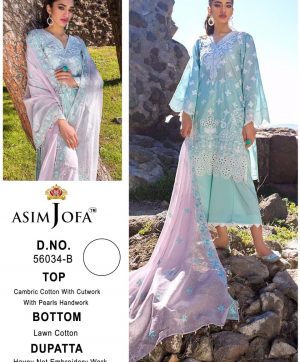 ASIM JOFA 56034 SALWAR KAMEEZ WHOLESALER