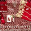 ASIM JOFA RED PAKISTANI SALWAR KAMEEZ WHOLESALER