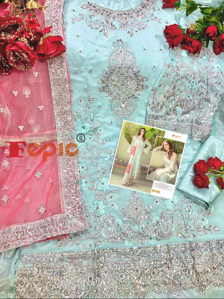 FEPIC 5146 ROSEMEEN PAKISTANI SUITS MANUFACTURER