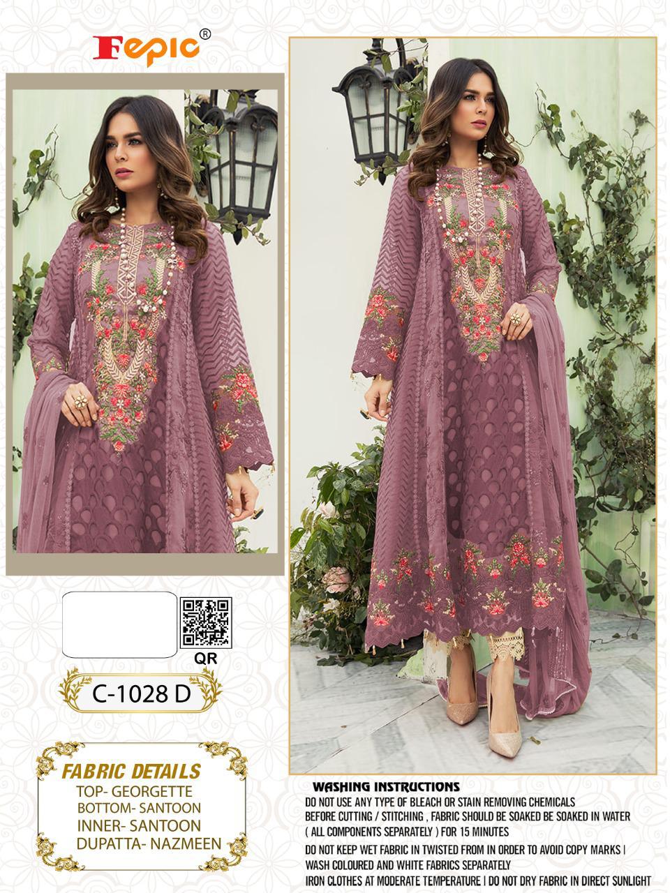 FEPIC 1028 D SALWAR KAMEEZ WOLESALER