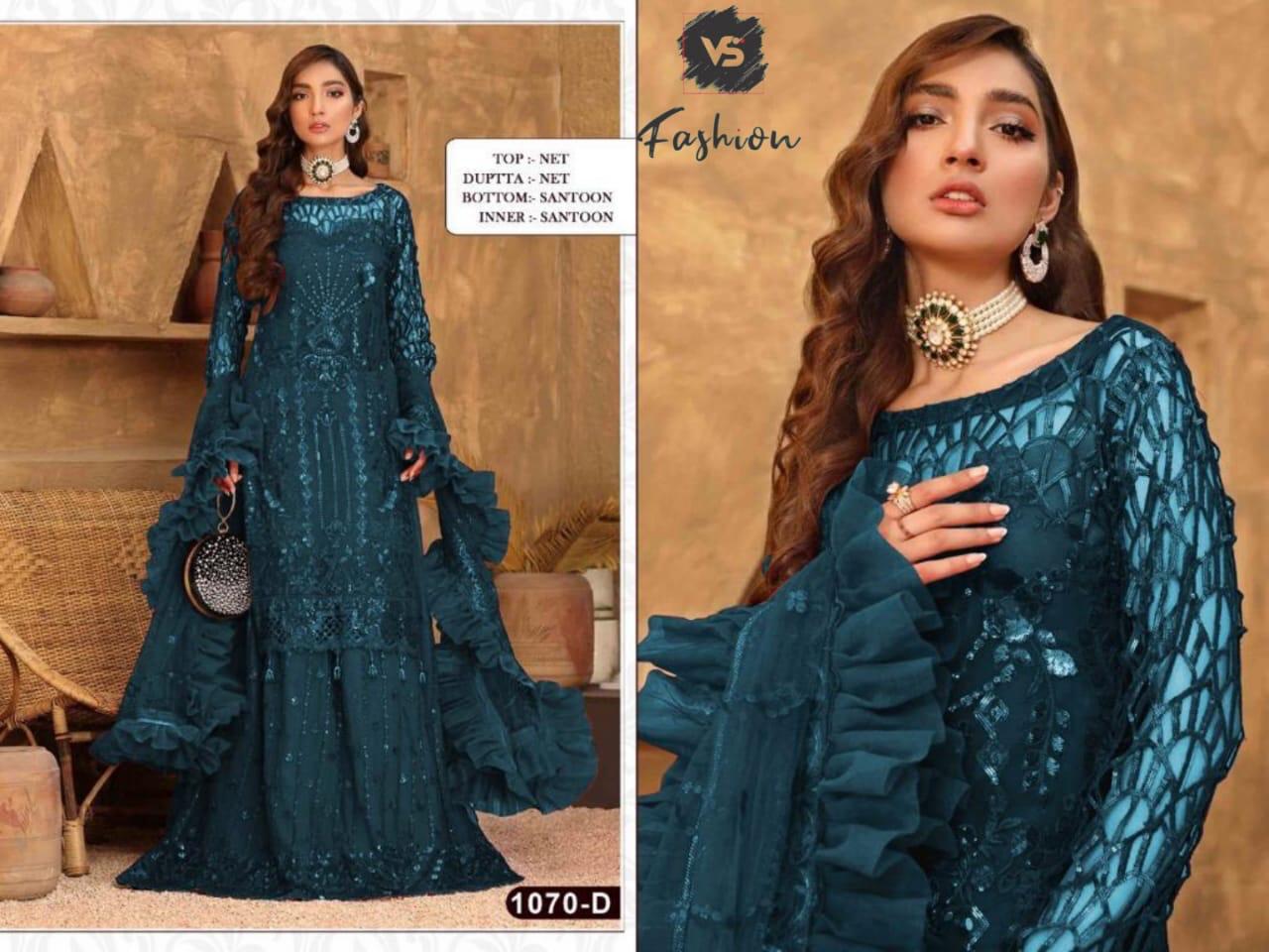 VS FASHION 1070 D SALWAR KAMEEZ MANUFACTURER