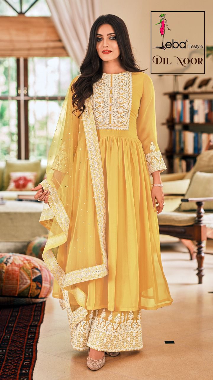 EBA LIFESTYLE DIL NOOR 1340 SALWAR KAMEEZ WHOLESALER