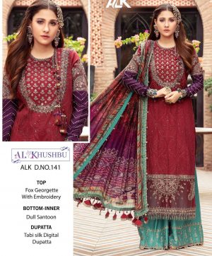 AL KHUSHBU 141 SALWAR KAMEEZ MANUFACTURER