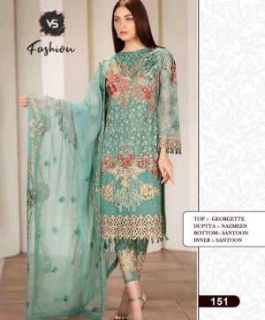 VS FASHION 151 PAKISTANI SALWAR KAMEEZ MANUFACTURER