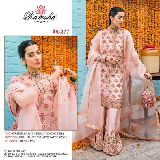 RAMSHA 377 SALWAR KAMEEZ MANUFACTURER SURAT